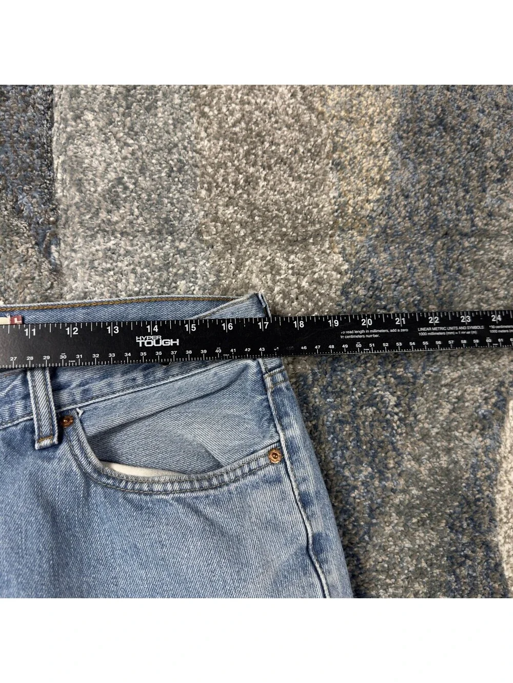 Vintage Y2K Levis 505 Straight Jeans Mens 36x36 Light Baggy
